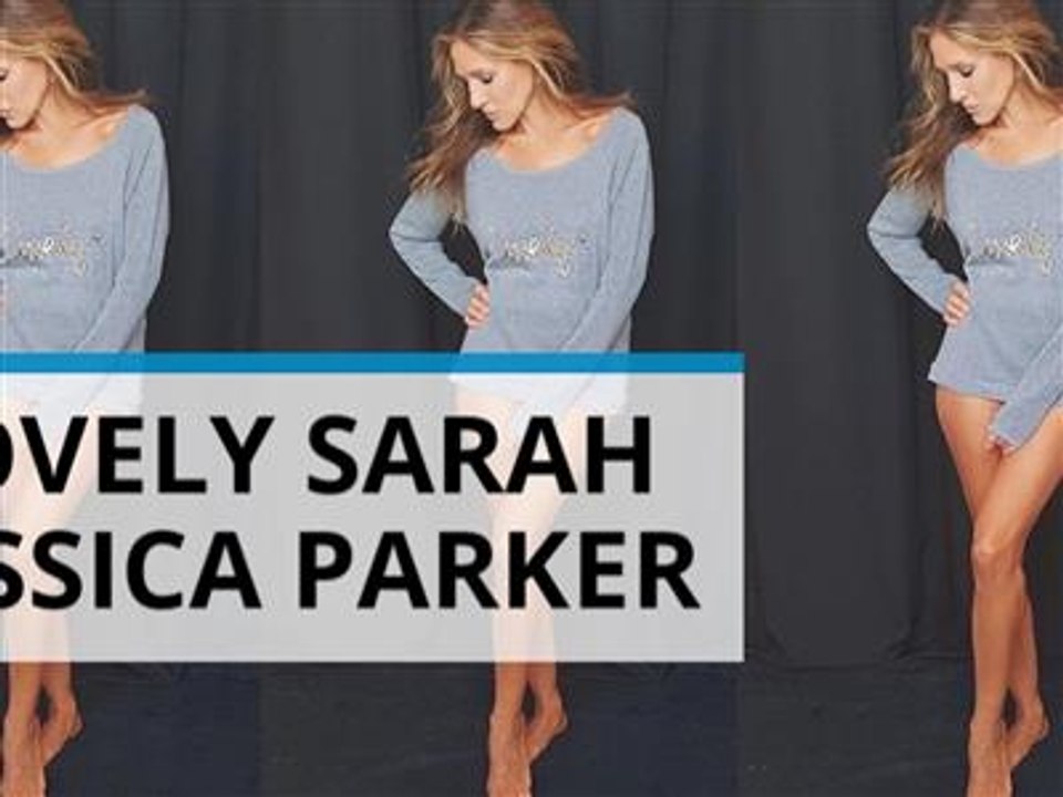Sarah Jessica Parker se déshabille pour son parfum