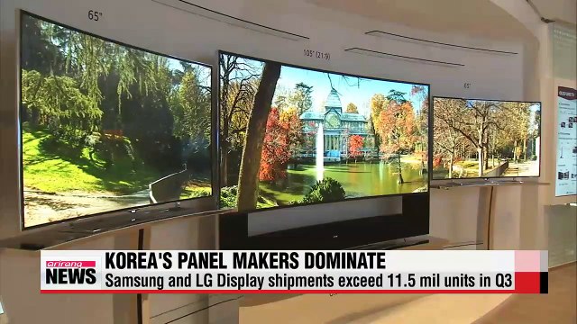Korea's panel makers sweep global market