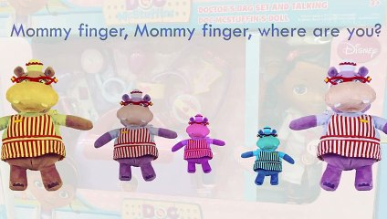 Doc McStuffins Finger Family Song Daddy Finger Nursery Rhymes Nurse Dragon Sheep Snowman F