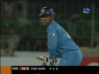 4 4 6 4 4 4 Virender Sehwag blasts 26 of an over