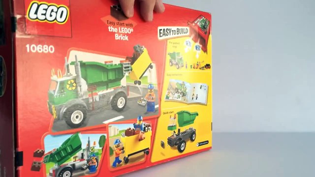 Lego Juniors Garbage Truck 10680 Easy to Build - Unboxing Demo Review