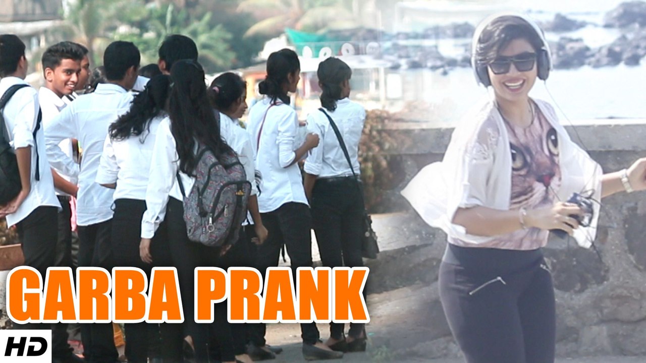 PRANK BAAZI : Garba Prank In Public - Funny Gujju Dance | Connect.1