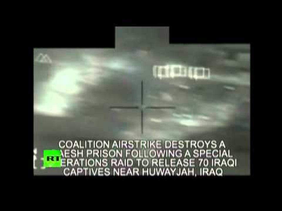 'ISIS secret prison destroyed’: New US Defense Department video
