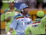 Amazing Compilation of Wasim akram bowling and batting performance in 1992 World cup !