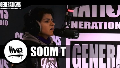 Soom T - Broken Robots (Live des studios de Generations)