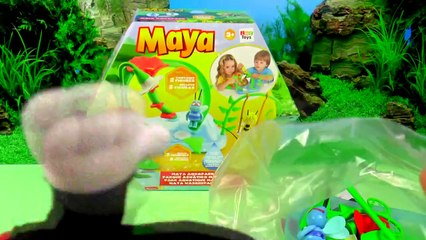 Maya the Bee Toys Review Maya Aquapark with Mickey Mouse. Maja Aquapark. IMC Toy! La Abeja