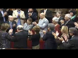 Carme Forcadell, presidenta del primer parlament amb majoria independentista