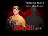 résultat de WWE Hell in a cell