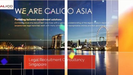 Legal Recruitment Consultancy in Singapore