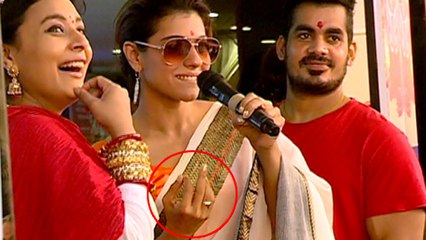 (VIDEO) OMG ! Kajol Shows MIDDLE FINGER In Public - CAUGHT