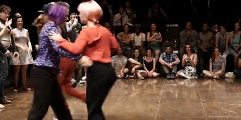 Quand des danseurs de swing dansent sur du rap