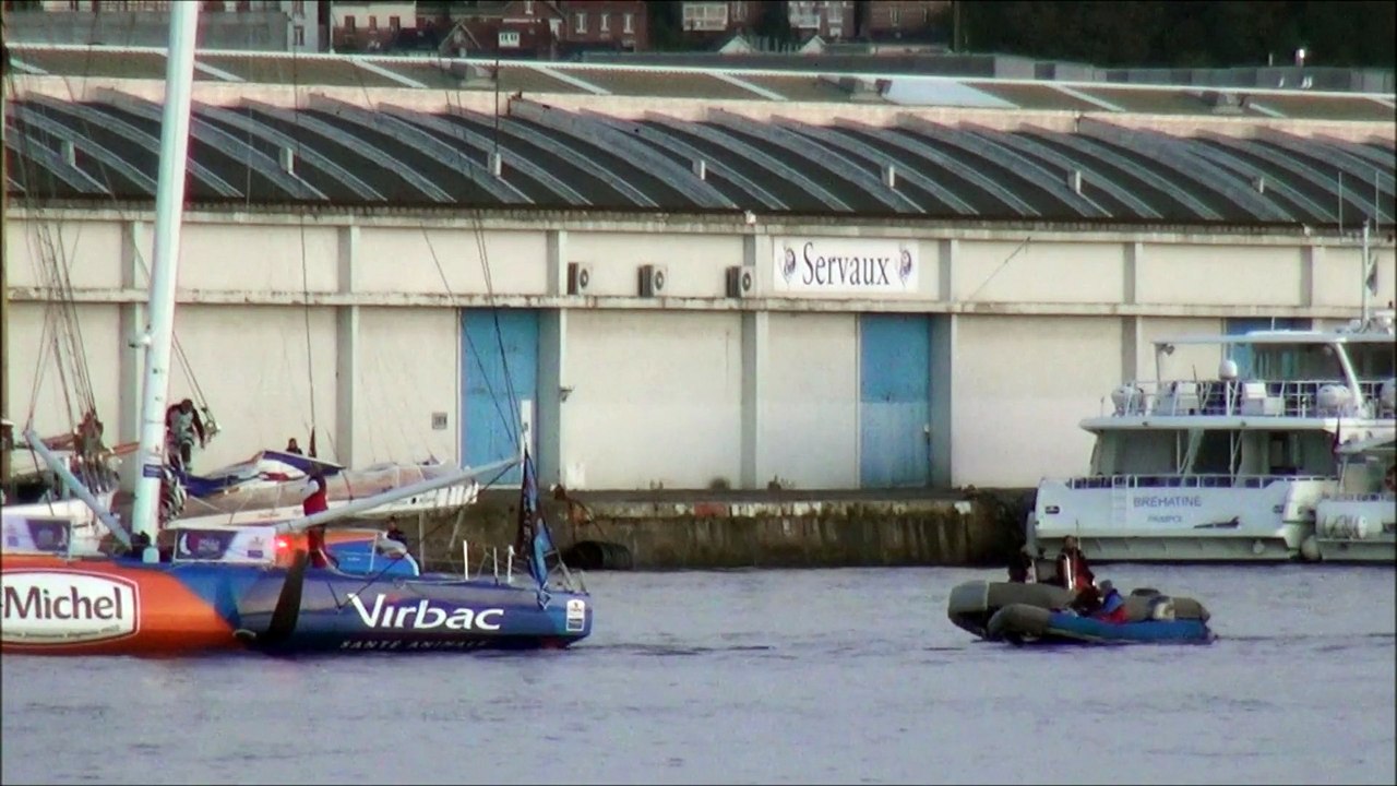 départ transat Jacques Vabre - 2