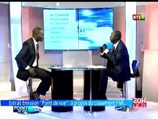 Extrait Emission 'Point de vue' a propos du classement FMI