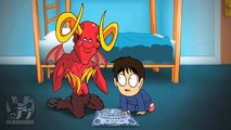 Leo and Satan Trash Hazard Oney Cartoons