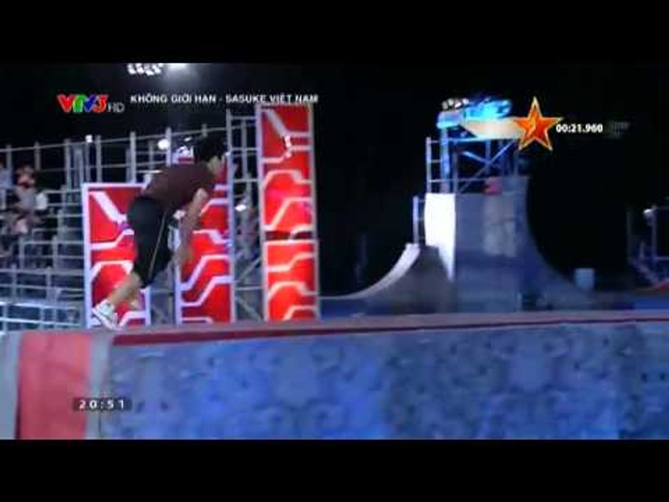 CẦU NHÍM - NỖI ÁM ẢNH CỦA VŨ THÀNH TÂM | STAGE 1B | SASUKE VIỆT NAM 2015 (SEASON 1)