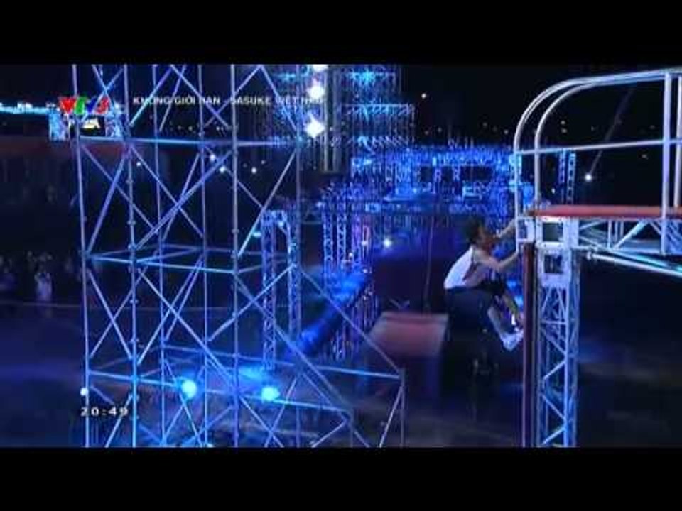 LÊ TRUNG DŨNG SUẤT SẮC HOÀN THÀNH PHẦN THI | STAGE 1B | SASUKE VIỆT NAM 2015 (SEASON 1)