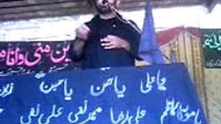 zakir israr hussain shah jhang joree ameer muslim moharam 2015 at 4 gagh