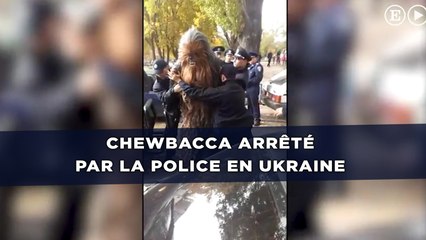 Chewbacca arrêté par la police en Ukraine