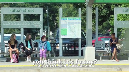 Comment les gens vont réagir en voyant une fillette se faire harceler _