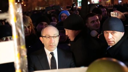 Кернес сучий пес, мітинг біля ХОДА