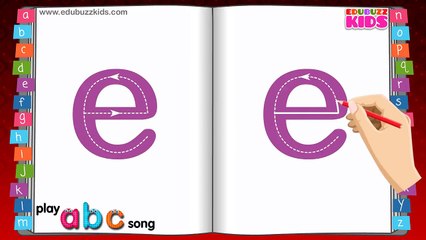 Learn to Write lowercase Alphabet for Kids | ABC Songs for Children