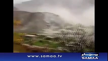Earthquake in Hunza valley Pakistan 26 October 2015