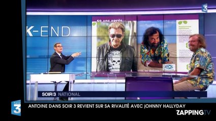 Antoine revient sur sa rivalité avec Johnny Hallyday : "C'était une guerre sympathique"