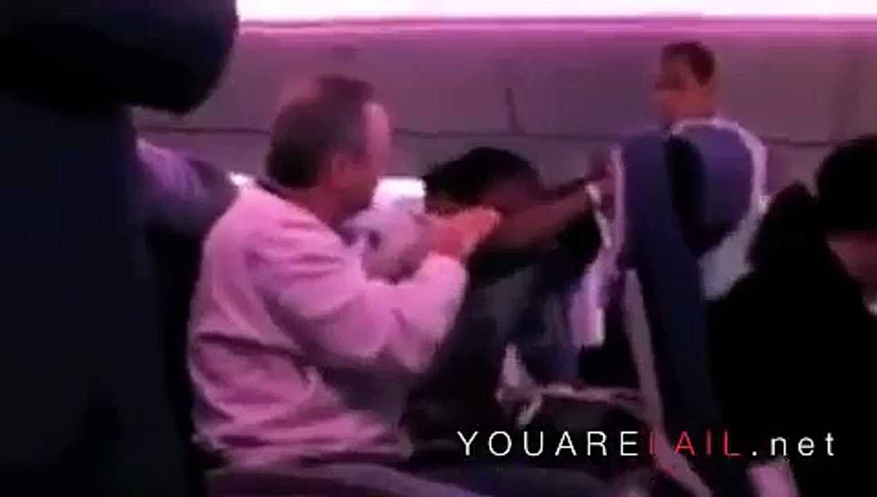 Guy Loses It on Plane
