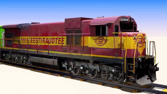 VIDS for KIDS in 3d (HD) Trains for Children and Tunnels, Fun Learning AApV