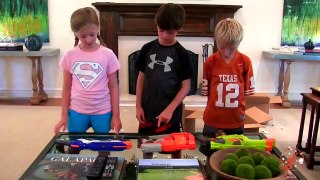 Little Heroes 11 Kids Nerf War Movie with the Adventure Kids and Supergirl