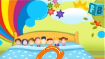 Ten In The Bed Nursery Rhyme With Lyrics | Cartoon Animation Rhymes & Songs for Children