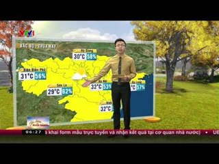 THỜI TIẾT | 6H30 - 23/10/2015