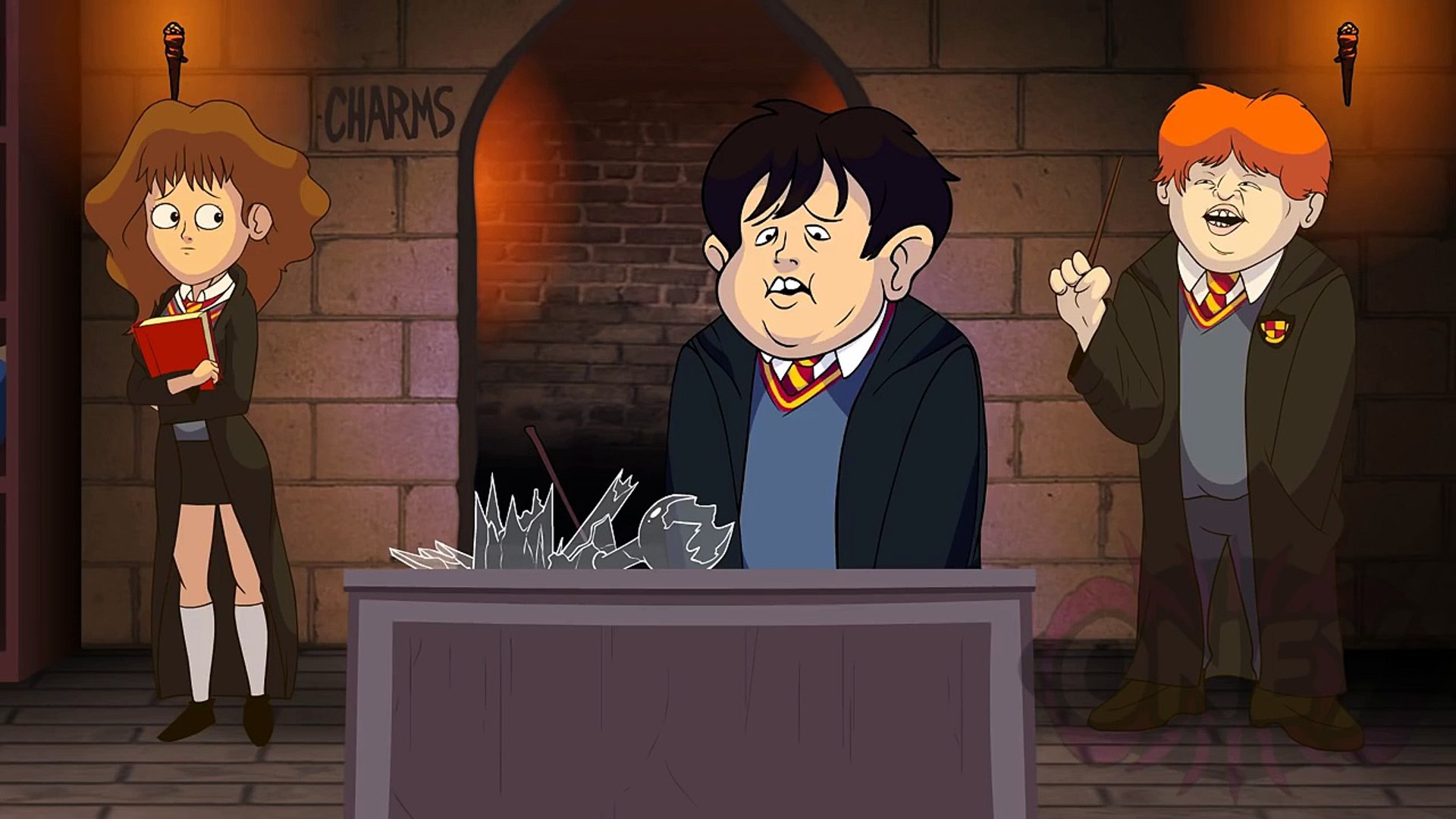 Wingardium Leviosa 2 (Harry Potter Parody) Oney Cartoons - Dailymotion Video