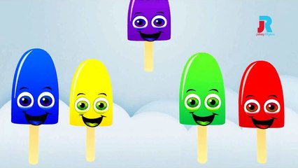 ICE CREAM Finger Family Cartoon Animation Nursery Rhymes For Children