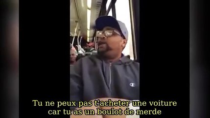 Petite leçon de vie dans le bus : mamie arrete de gueuler pour rien!