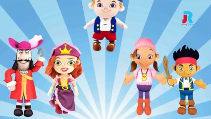 Jake and the Never Land Pirates Toys Finger Family Cartoon Nursery Rhymes