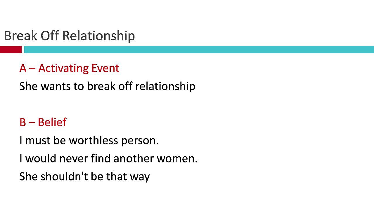 Break Off Relationship