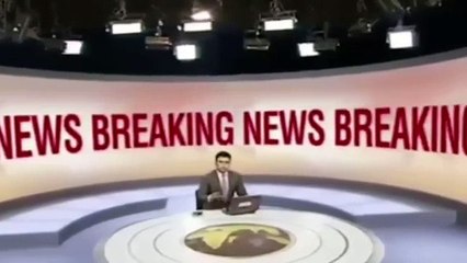 Deprem sırasında canlı yayın yaptı