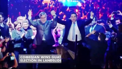Comedian Wins Guatemalan Presidential Election in Landslide