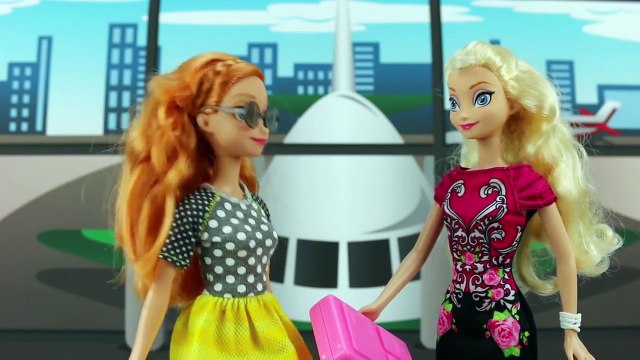Elsa Kidnapping by Evil Cousin Asle and Anna Fights Asle. DisneyToysFan