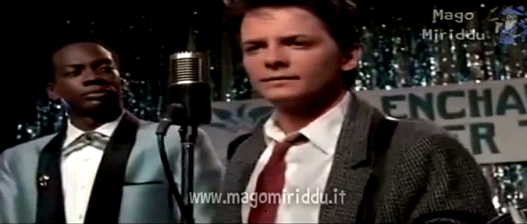 Ritorno al futuro-Marty McFLy Jonny B.Goode in palermitano