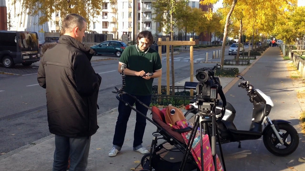 Sécurité routière : tournage d'un clip à Amiens Nord
