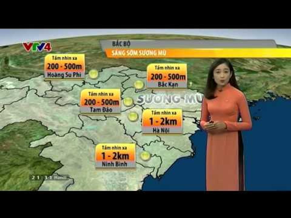 THỜI TIẾT | 21H30 - 19/10/2015