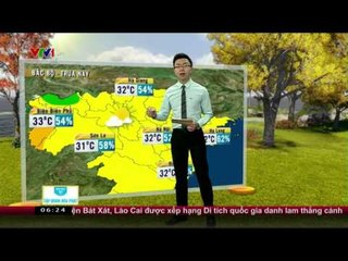 THỜI TIẾT | 6H30 - 18/10/2015