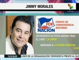 Perfil de Jimmy Morales, nuevo presidente de Guatemala