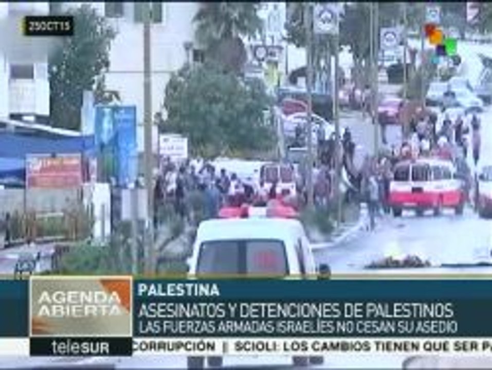 Palestina: muere palestino por disparos de fuerzas sionistas