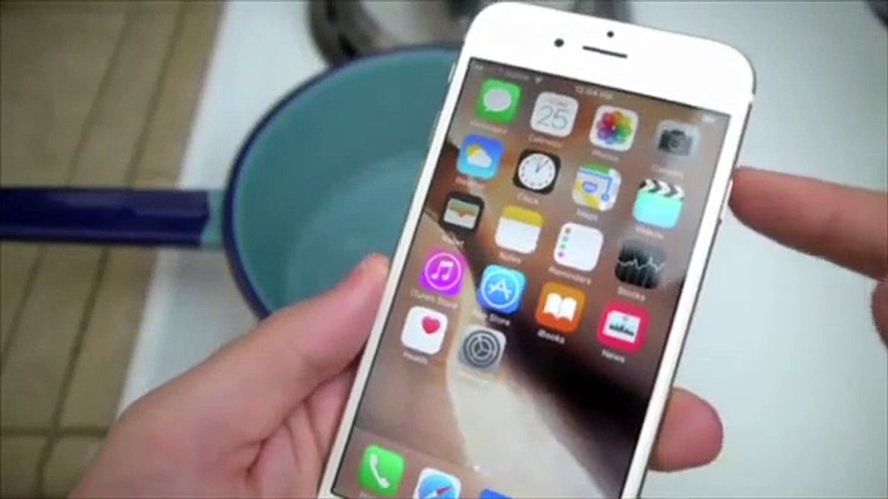 İphone 6se kaynar su işkencesi