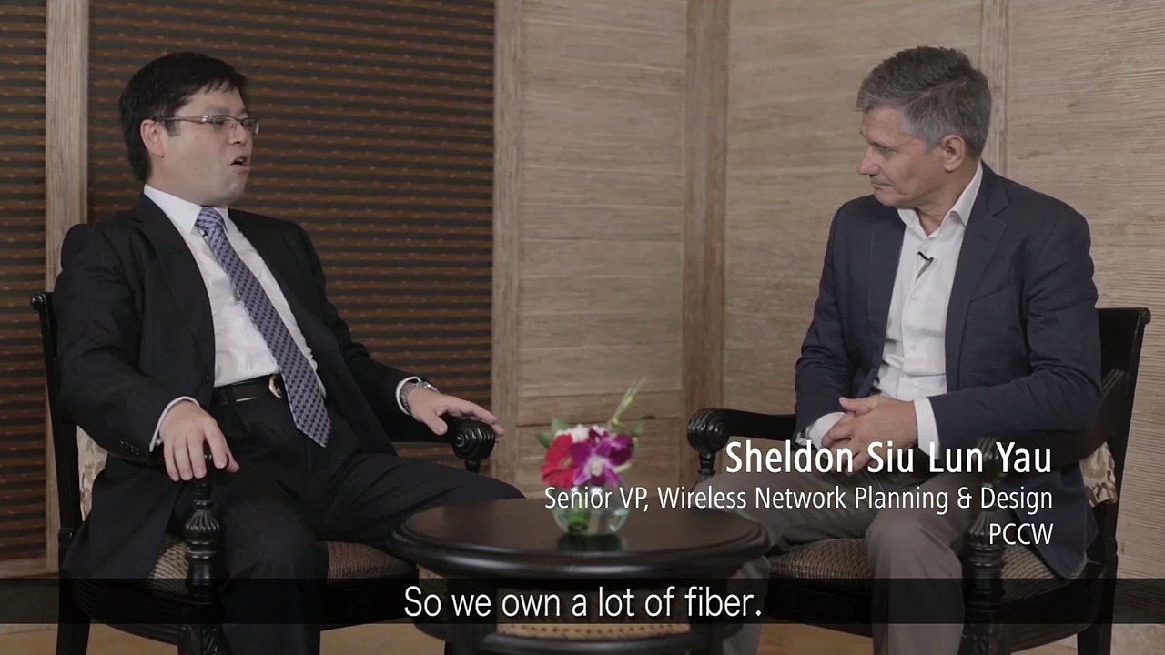 Interview With Sheldon Yau at the Huawei MBH Su...