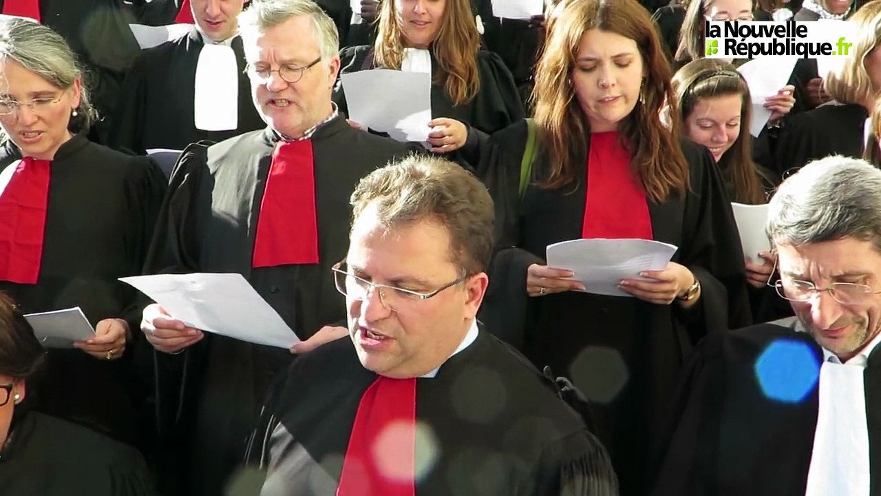 Les avocats du barreau de Tours en grève pour sauver l'aide juridictionnelle