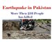 Zalzala Earthquake In Pakistan 231 people has Killed